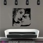 Sexy couple - Wall stickers - Wall Decal - Viart -2