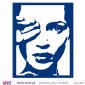 Kate Moss Pop Art!! Vinil Autocolante Decoração Parede Decorativo - Viart - detalhe