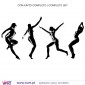 SEXY SILHOUETTE - 1 - Wall stickers - Wall Decal - Viart - set