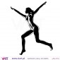 SEXY SILHOUETTE - 2 - Wall stickers - Wall Decal - Viart -2