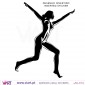 SEXY SILHOUETTE - 2 - Wall stickers - Wall Decal - Viart - inverted