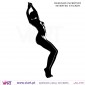 SEXY SILHOUETTE - 4 - Wall stickers - Wall Decal - Viart - inverted