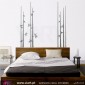 8 bamboo set - Wall stickers - Wall Decal - Viart -2