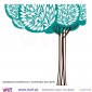 Stylized tree - Wall stickers - Wall Decal - Viart - inverted