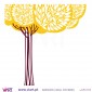 Stylized tree - Wall stickers - Wall Decal - Viart -6