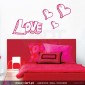 LOVE with 3 hearts! - Wall stickers - Wall Decal - Viart -1