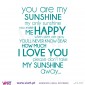 You are my SUNSHINE... - Wall stickers - Wall Decal - Viart -2