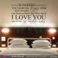 You are my SUNSHINE... 2 - Wall stickers - Wall Decal - Viart -2