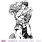 SPIDER KISS - Homem-aranha! Vinil Autocolante Decorativo! Decoração Parede - Viart -3