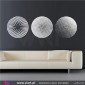 Set of 3 dotted circles! - Wall stickers - Wall Decal - Viart -2