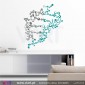 Molecule - Wall stickers - Wall Decal - Viart -1
