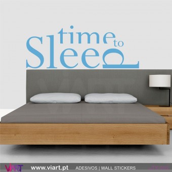 Time to Sleep - Wall stickers - Vinyl decoration - Viart - 1