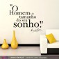 "O Homem é..." Fernando Pessoa - Wall stickers - Vinyl decoration - Viart - 2