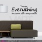 You are Everything that I never knew I always wanted! Wall stickers - Wall decoration - Viart -2