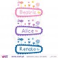 Charming garden with name! Wall stickers - Baby room decoration - Viart -3
