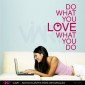 Do what you LOVE - Wall stickers - Vinyl decoration - Viart-2