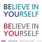 BELIEVE IN YOURSELF - BE YOU - Wall stickers - Vinyl decoration - Viart-3
