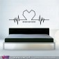 Beating Heart. Wall Stickers. Decal Art - Viart -A