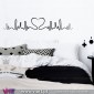 Beating Heart 2. Wall Stickers. Decal Art - Viart -A