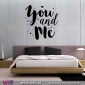 You and Me! Wall sticker - Decal - Viart - 1