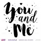 You and Me! Wall sticker - Decal - Viart - 2