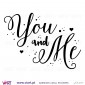 You and Me! 2 Wall sticker - Decal - Viart - 3