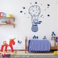 The little Prince in the balloon! Wall Sticker - Viart 2