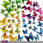 12 Blue 3D Butterfly Magnetic Wall Stickers - Viart 11