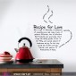 RECIPE FOR LOVE - Wall stickers - Vinyl decoration - Viart -1