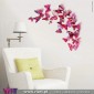 12 Pink 3D Butterfly Magnetic Wall Stickers - Viart 4