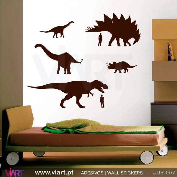 Dinosaurs! Wall stickers Wall Art Viart