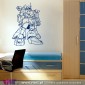 ViArt.pt - COOL ROBOT! Vinil Decorativo Parede! Decoração em Vinil Adesivo - 2