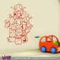 ViArt.pt - Crazy and Funny :)  Wall Sticker - Wall Decal - 1