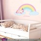 Viart.pt - Unicorn on a cloud with name! Wall Sticker - Wall Decal - 2