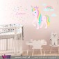 Viart.pt - Enchanted Unicorn with name! Wall Sticker - Wall Decal - 4