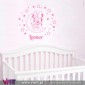 Viart.pt - Minnie in the stars with name! Wall Sticker - Wall Decal - 3