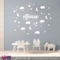 Viart.pt - Name in the sky with stars!  Wall Sticker - Wall Decal - 1