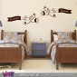 Viart.pt - Avião com nome personalizado! Personalize o nome! Vinil Decorativo Parede. Decoração em Vinil Adesivo - 4
