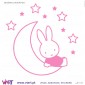 Viart.pt - Miffy in the Stars! Wall Sticker - Wall Decal - Elements Inverted