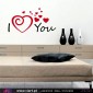 I (love) You - Wall stickers - Vinyl decoration - Viart -1