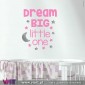 Viart.pt - DREAM BIG little one! With Moon and Stars! Wall Sticker - Wall Decal - 4