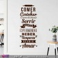Comer, Cozinhar... Amar... Wall Sticker