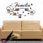 Fotografias da Família.. Vinil Decorativo Parede! Autocolante para parede - Viart.pt - 4