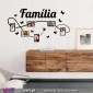 Fotografias da Família.. Vinil Decorativo Parede! Autocolante para parede - Viart.pt - 1