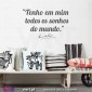 A simplicidade é.. Sofisticação. Da Vinci"Tenho em mim todos os sonhos do mundo." Fernando Pessoa