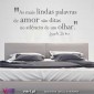 "As mais lindas palavras de amor são ditas...olhar." Leonardo da Vinci - Wall Sticker - Viart 2