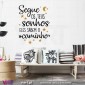 Segue os teus sonhos, eles sabem o caminho. - Vinil Decorativo Parede! Autocolante para parede - Viart.pt - 1