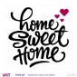 Home Sweet Home - Vinil Decorativo Parede! Autocolante Adesivo. Vinis Decorativos - Viart.pt - 3