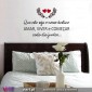 Que este seja o nosso destino AMAR, VIVER e COMEÇAR cada dia juntos... Vinil Decorativo Parede! Autocolante Adesivo. Viart.pt -2
