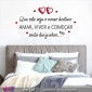 Que este seja o nosso destino AMAR, VIVER e COMEÇAR cada dia juntos... Vinil Decorativo Parede! Autocolante Adesivo. Viart.pt -5